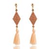 Trendy Bohemia Geometric Acrylic Stud Earrings