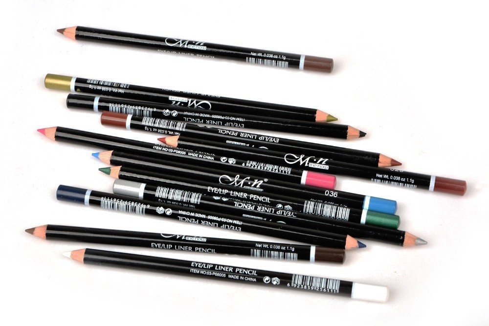 12 Colors Eyeliner Pencil Waterproof J.S Jewellery Store PK