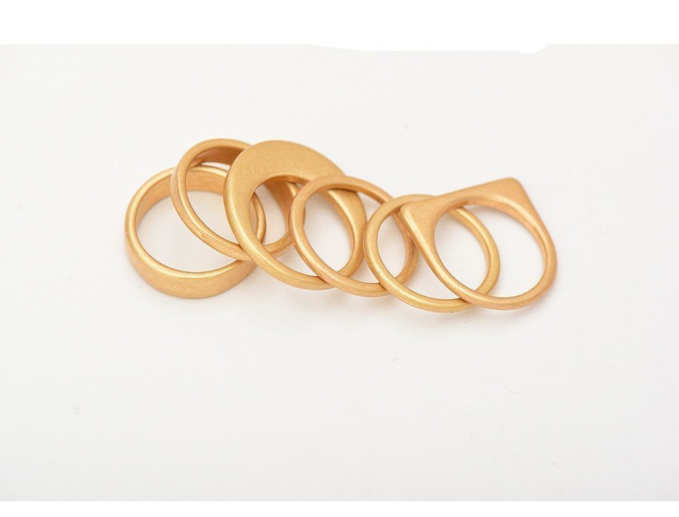 4 Pieces Rings Set Bohemia For Women 4 Pieces Rings Set Bohemia For Women