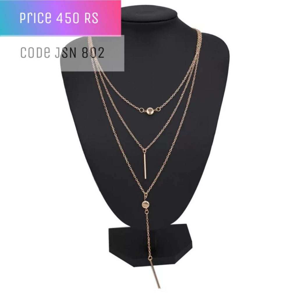 Sequins Chain Necklaces