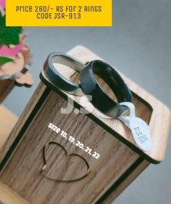 Blackish And Dark Shaded Rings