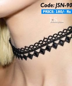 Black Color Choker Necklace