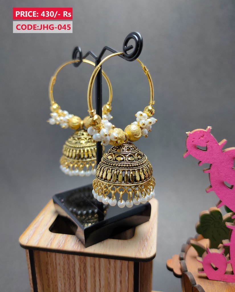 Antique Jhumka Designs Jewellery 