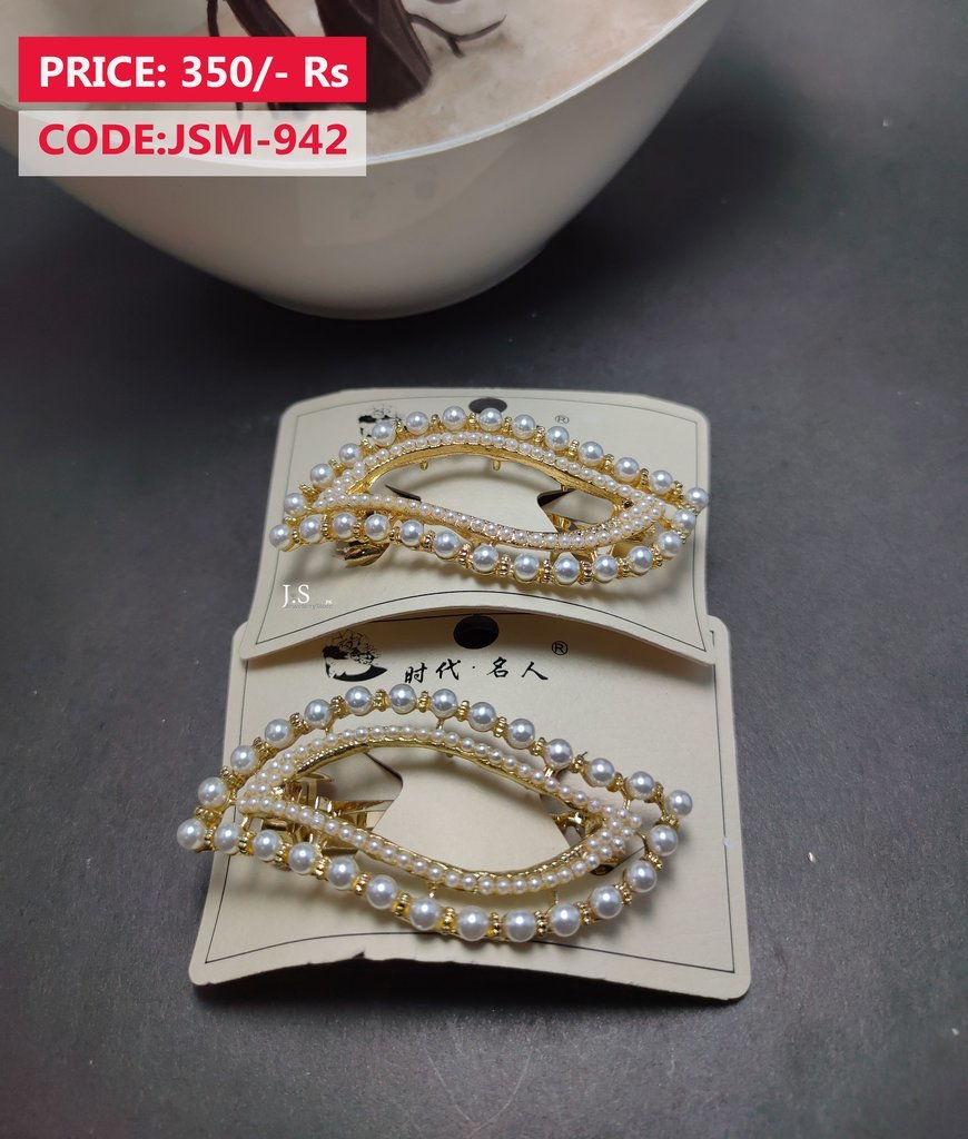 White Color Unique Design Hair Clip Set Price in Pakistan – Jewellery Store PK White Color Unique Design Hair Clip Set Price in Pakistan – Jewellery Store PK
