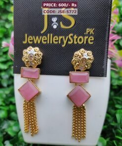 Real Dangle Fade Stone Earrings