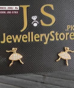 Dancing Lady Stud Earrings