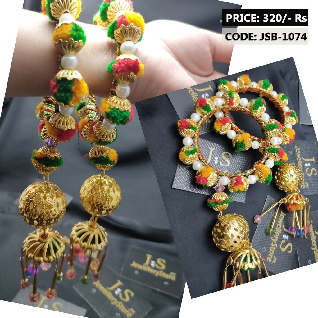 A2 Fashion Bridal Yellow Red Artificial Flower jewellery Set For Haldi –  A2fashionstores