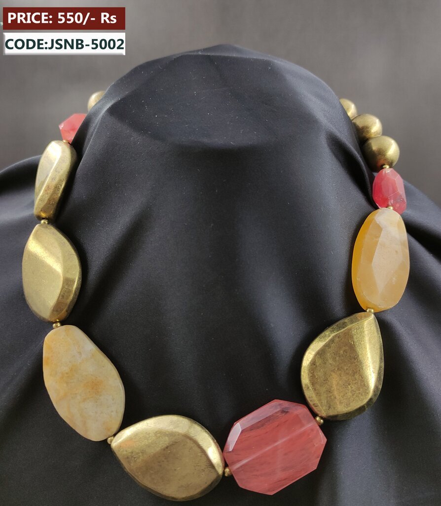 Spookies Brand Marble Stone Necklace J.S Jewellery Store PK
