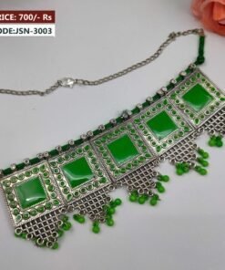 Indian Blue Choker Necklace