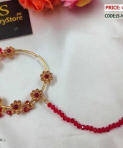 Bridal Beads Golden Nose Ring