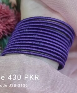 Fashion Single Color Handmade Bangles