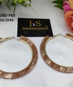 Golden Hoop Earrings