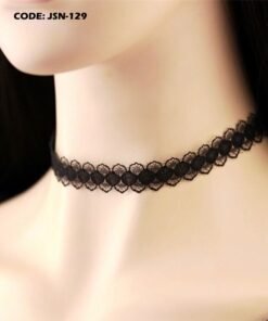 Black Lace Choker Necklace