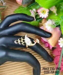 Trendy Peacock Ring