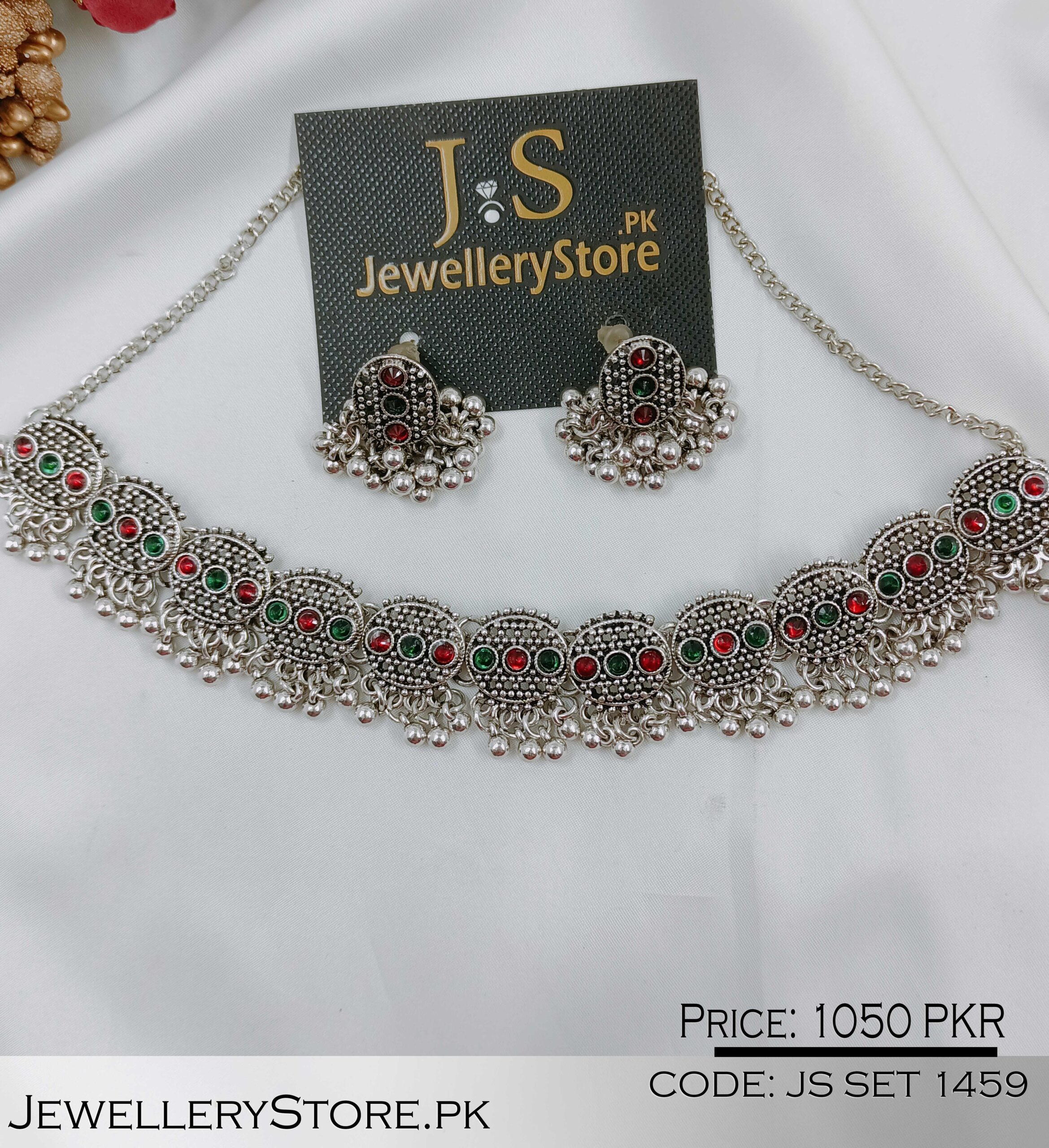 Antique Oxidized Silver Necklace – MCJ Jewels