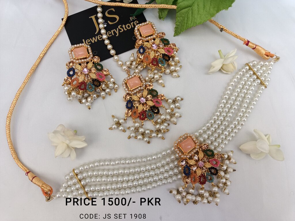 Hyderabadi Indian Jewellery Set J.S Jewellery Store PK