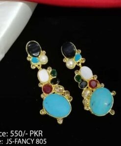 Fancy Egyptian Stone Earrings