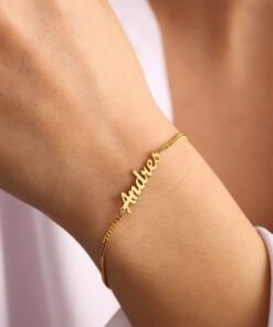 Custom Name Chain Bracelet