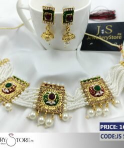 Hyderabadi Gulu Band Jewellery Set