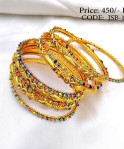 Indian Multi Pearl Bangles Design