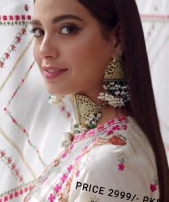 Indian Gajra Choker Necklace and Earrings Set Wear By Actress Iqra Aziz