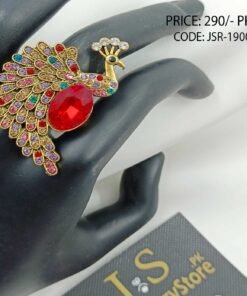 Fancy Peacock Ring For Woman