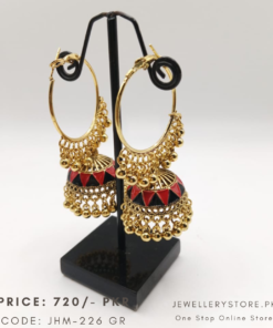 Colorful Designer Indian Bali Jhumka Design