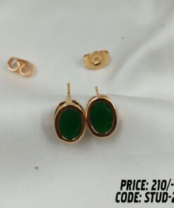Gemstone Stud Earrings