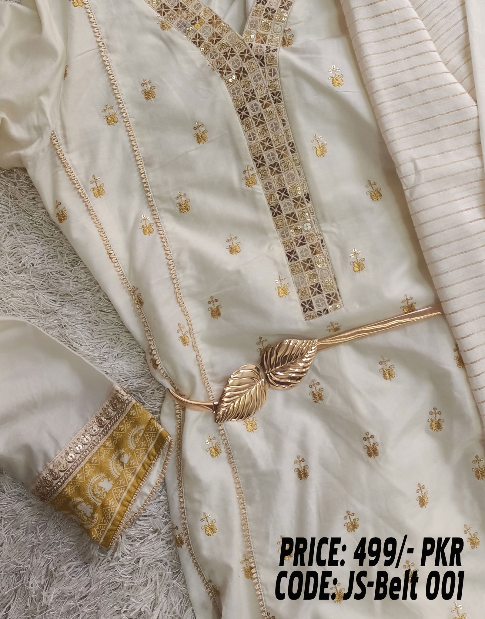 Belly Chain Design Waist Belt Flexible J.S Jewellery Store PK