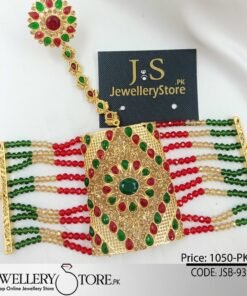 Fancy Bazuband Bracelet With Ring