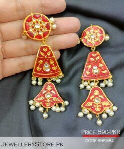 Dangle Meenakari Earrings