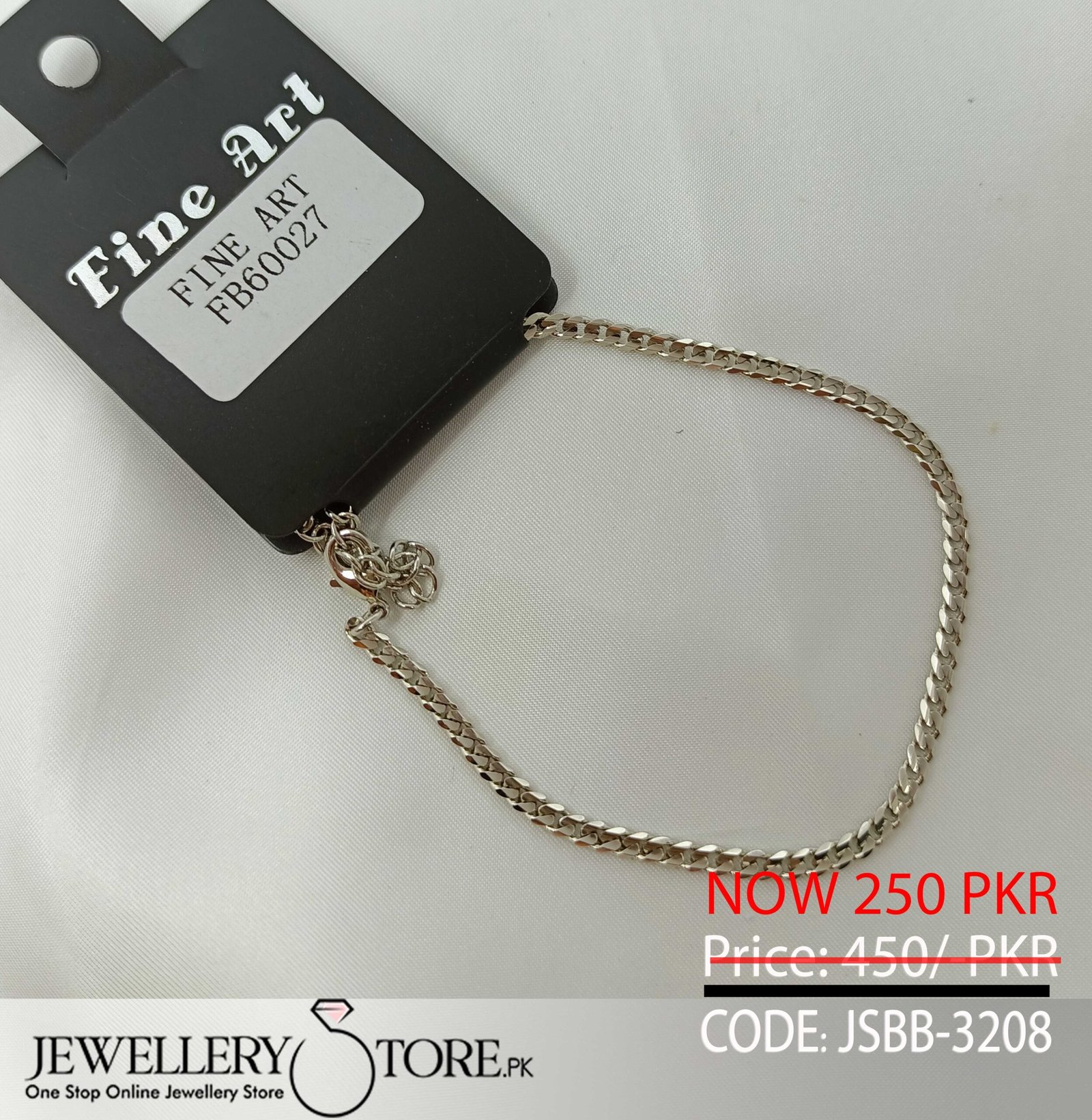 Branded Trendy Design Golden Chain Bracelet - J.S Jewellery Store PK