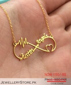 Design Infinity Pendant Necklace With Your Name