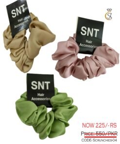 Stylish Velvet Scrunchies Set