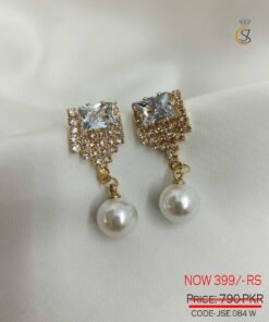 Drop Pearl Fancy Earrings