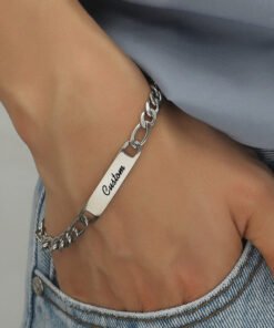 Customised Engraved Bracelet