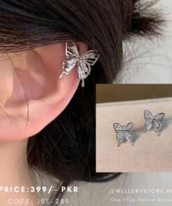 Butterfly Stud Earrings Pair