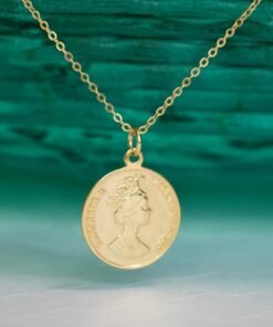 Branded Queen Elizabeth Pendant Necklace
