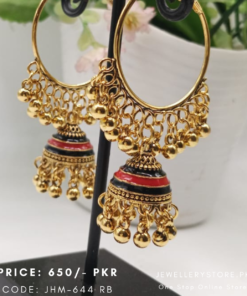 Colorful Designer Indian Bali Jhumka Design