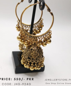 Jaipur Silver Designer Jhumka - Traditional Indian Jewellery