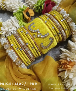 Hand Made Customized Bangles Set For Bridal