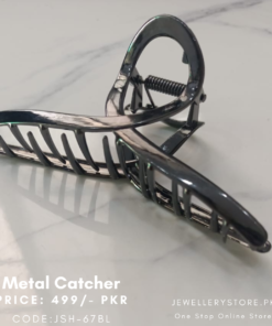 Large Metal Hair Catcher for Girls – Stylish Korean Style