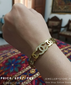 Stainless Steel Channel Brand Bracelet