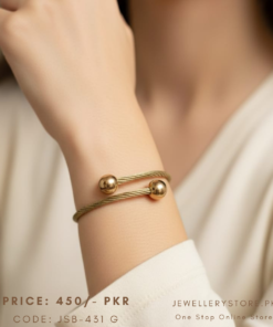 Elegant Stainless Steel Cable Bracelet