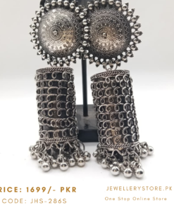 Light Weight Oxidized Jhumka