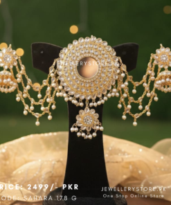 Sahara Hair Jora Jhumka Earrings