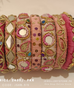 Elegant Dori Bangles With Needle Work