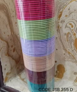 Hand Made Colorful Party Wear Bangles Set 6 Dozen