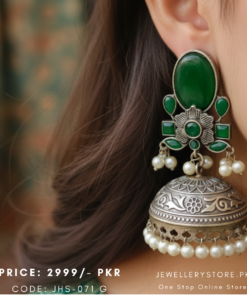 German Silver Antique Jhumka