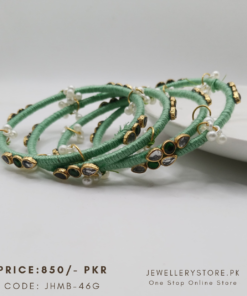 Multi Resham Thread Handmade Women's Bangles